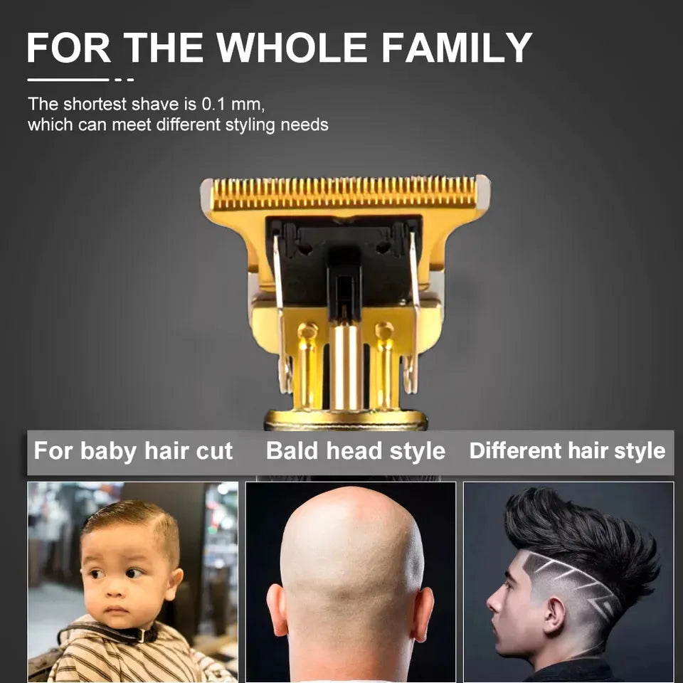 T9 Hair Cutting Machine Hair Clippers Rechargeable Beard Shaver
