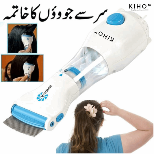 V Comb Head Lice Machine With 4 Filter 💇