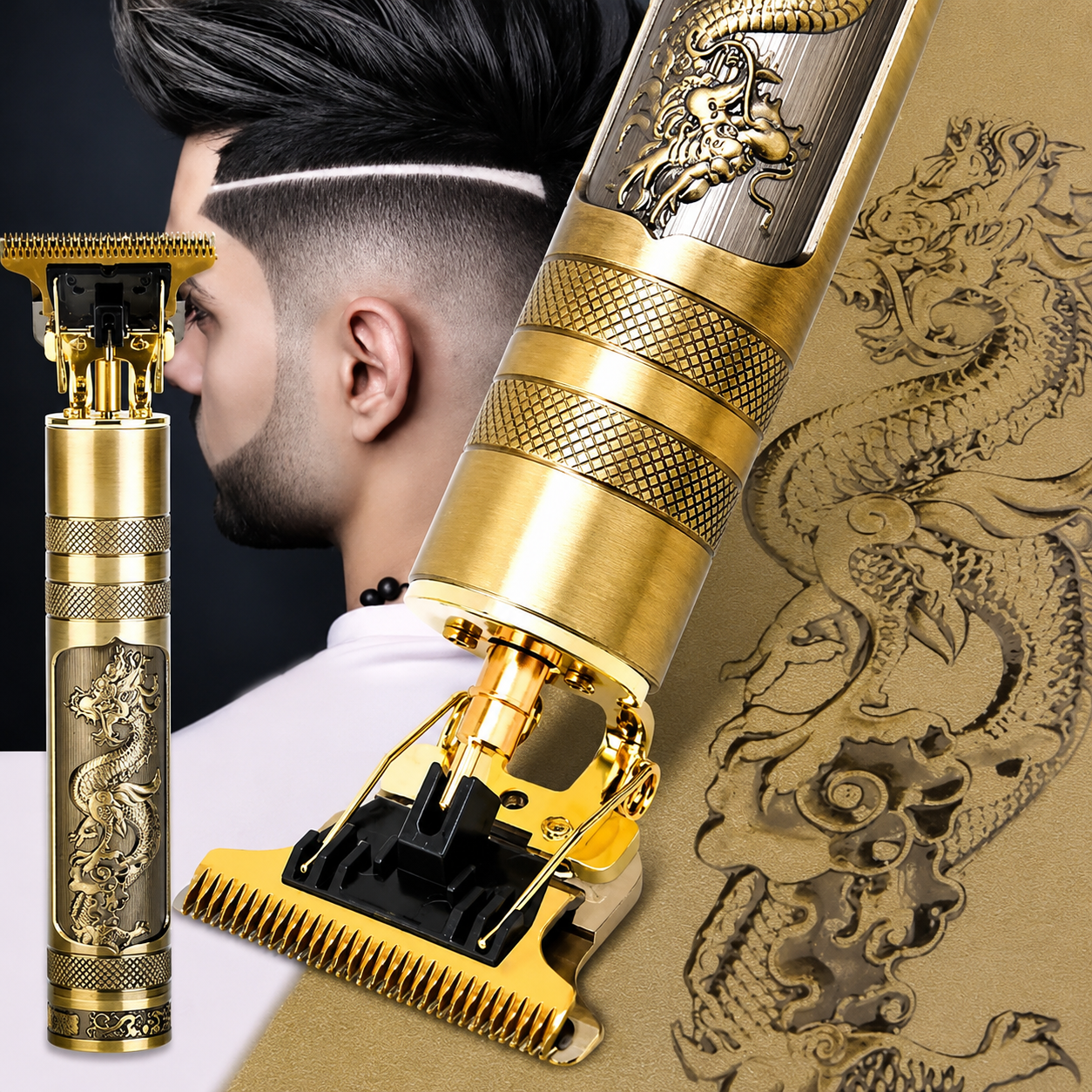 T9 Hair Cutting Machine Hair Clippers Rechargeable Beard Shaver