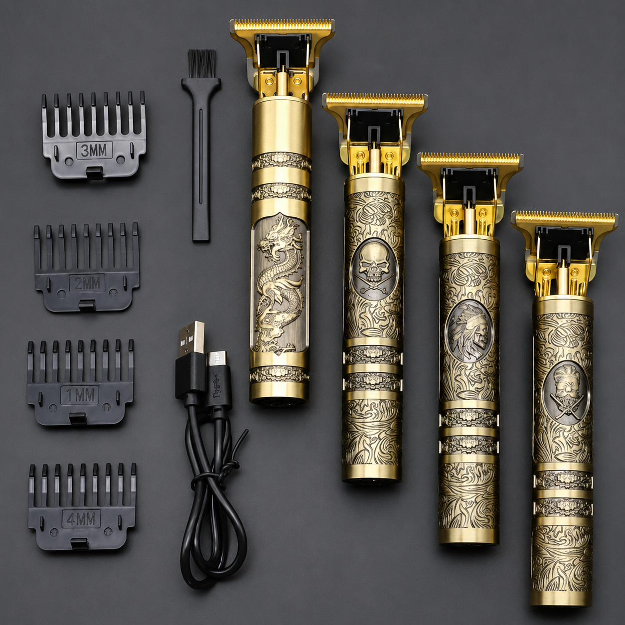 T9 Hair Cutting Machine Hair Clippers Rechargeable Beard Shaver