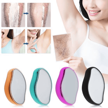 Nano Crystal Hair Remover Stone - Painless, Portable Hair Removal Tool